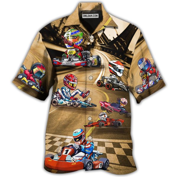 Kart Racing Go Cool - Hawaiian Shirt Jezsport.com