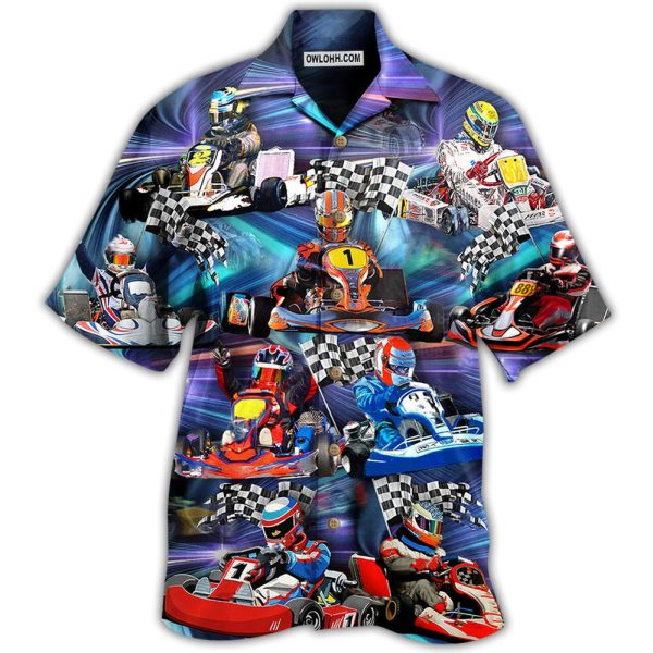 Kart Racing Go Kart Or Go Home - Hawaiian Shirt Jezsport.com