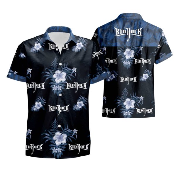 Kid Rock Hawaiian Shirt Summer Button Up summer shirt Jezsport.com