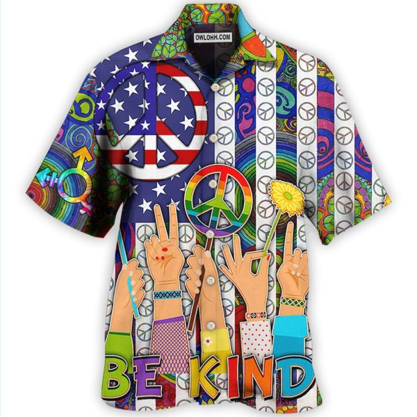 LGBT Be Kind Style - Hawaiian Shirt Jezsport.com