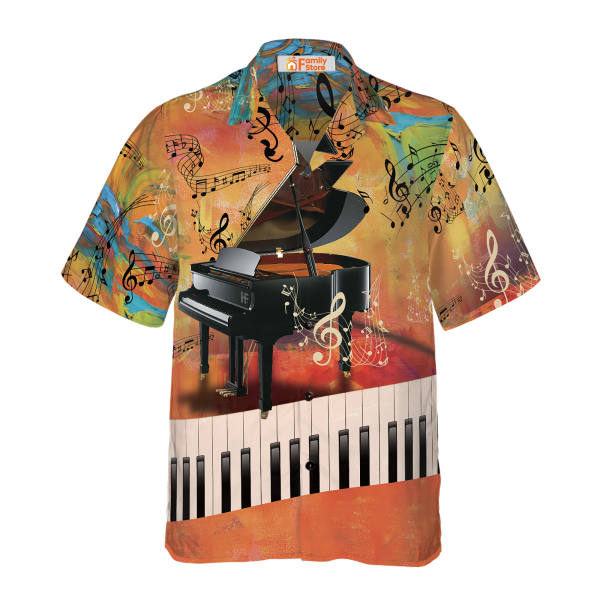 Let The Piano Guide You To The World Hawaiian Shirt Jezsport.com