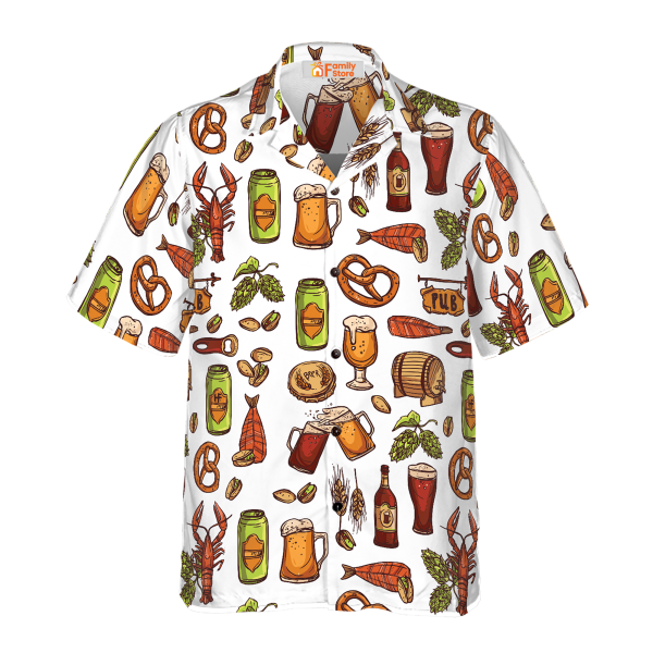 Let's Drink Premium Beer Hawaiian Shirt Jezsport.com