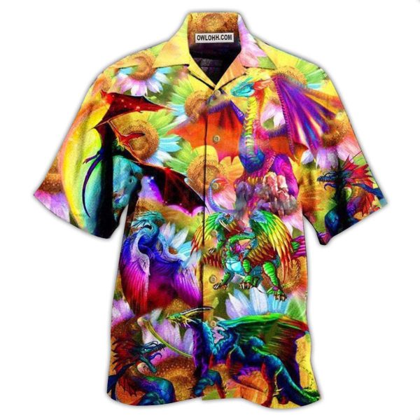 Dragon Keep Calm And Pride On - Hawaiian Shirt Jezsport.com