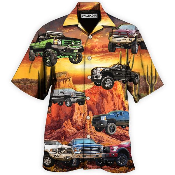 Truck Lifted Trucks Matter In The Desert - Hawaiian Shirt Jezsport.com