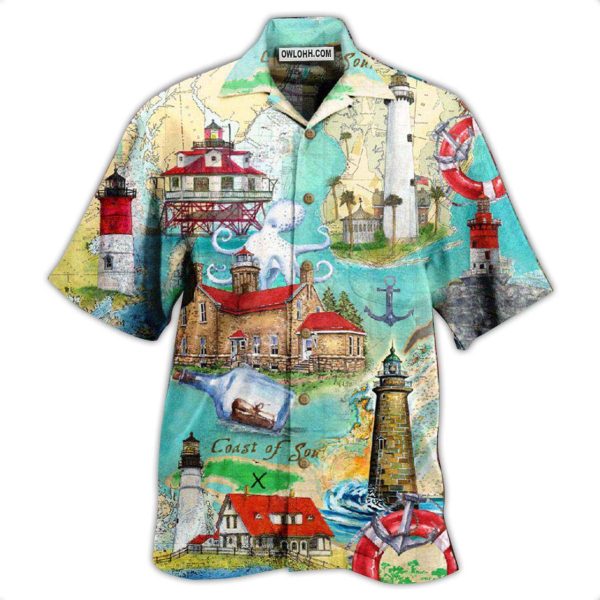 Lighthouse Take The Cruise Of Your Life Follow The Lighthouse - Hawaiian Shirt Jezsport.com