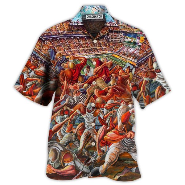 American Football Strong Power - Hawaiian Shirt Jezsport.com