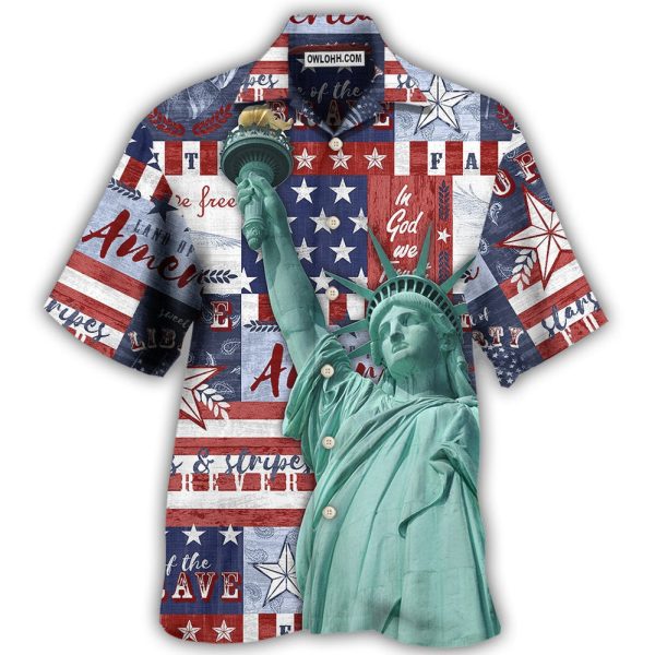 America Live Free - Hawaiian Shirt Jezsport.com