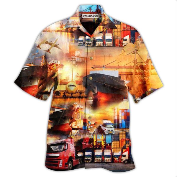 Logistics Into The World Logistics - Hawaiian Shirt Jezsport.com