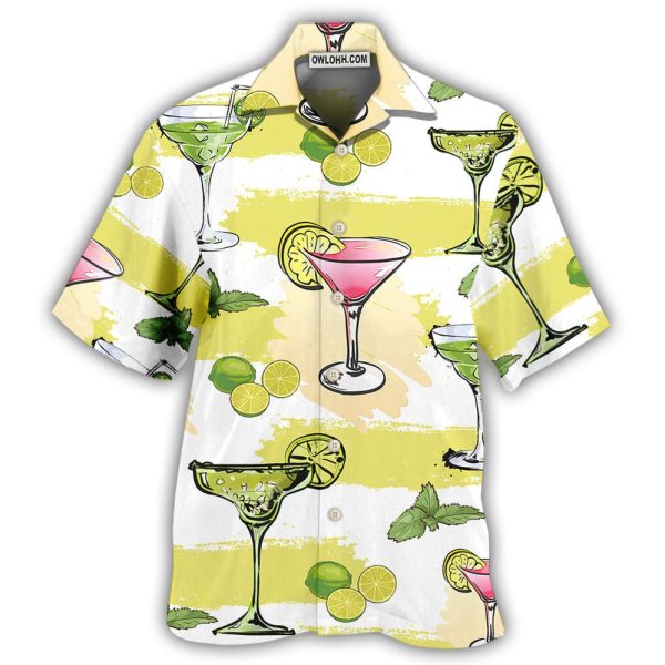 Cocktail Margarita Summer Party - Hawaiian Shirt Jezsport.com