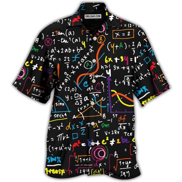 Math Basic Mathematics Style - Hawaiian Shirt Jezsport.com