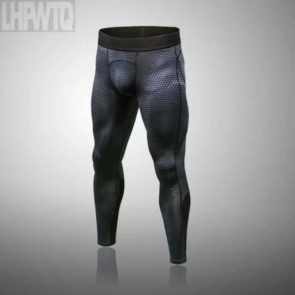 Mens Fitness Sports Leggings Running Tights Men Compression Pants