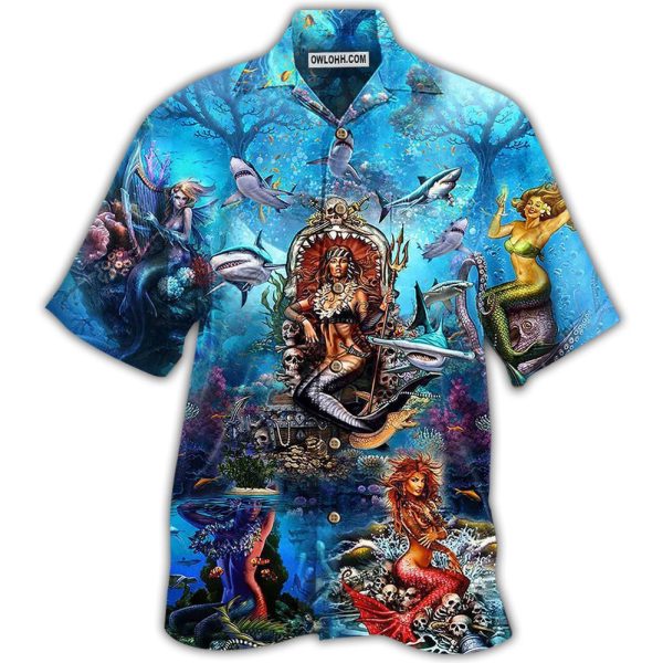 Mermaid Queen Style - Hawaiian Shirt Jezsport.com