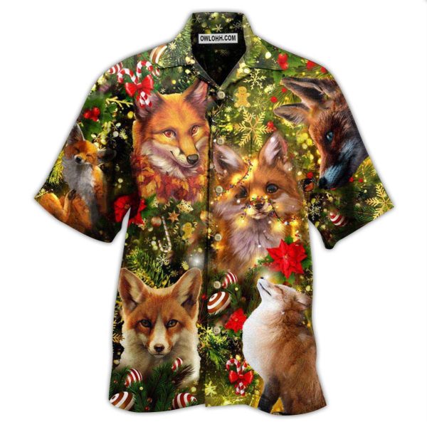 Christmas Merry Christmas Foxmask - Hawaiian Shirt Jezsport.com