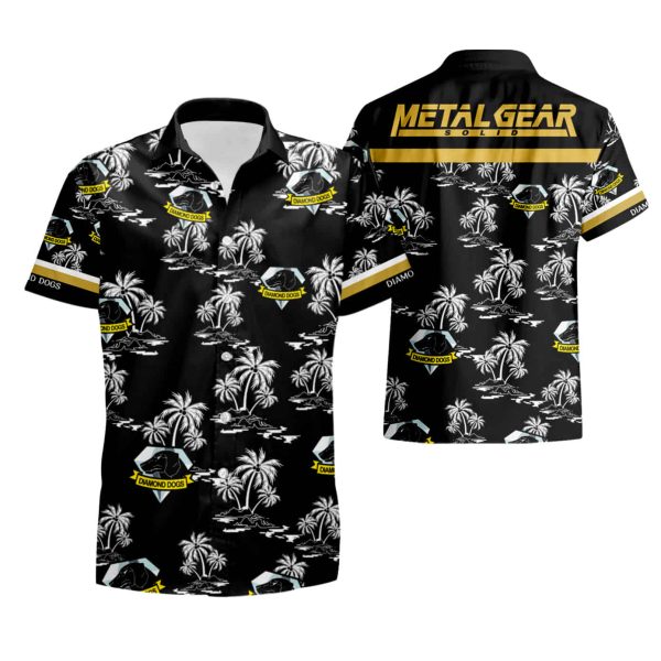 Metal Gear Solid Hawaiian Shirt summer shirt Jezsport.com