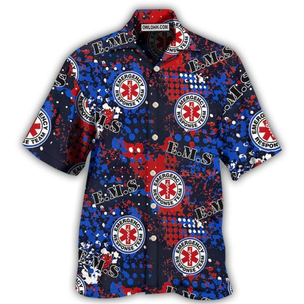 Police Military Fire And Nurses - Hawaiian Shirt Jezsport.com