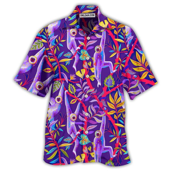 Monkey Colorful Monkey - Hawaiian Shirt Jezsport.com