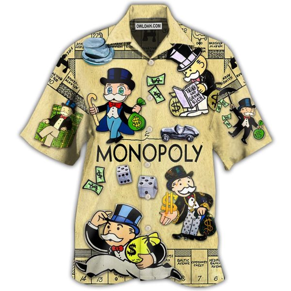 Monopoly Style - Hawaiian Shirt Jezsport.com