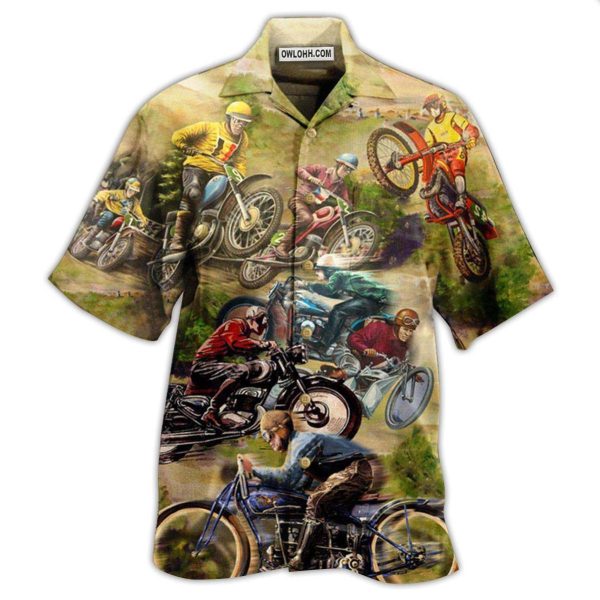 Motorcycle Is My Therapy - Hawaiian Shirt Jezsport.com