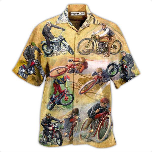 Motorcycle Amazing Vintage Style - Hawaiian Shirt Jezsport.com