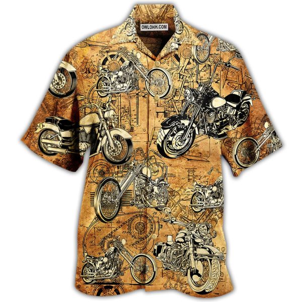 Motorcycle Vintage I'm Cool - Hawaiian Shirt Jezsport.com