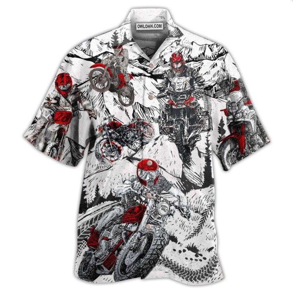 Motorcycle What Is Life I'm So Happy - Hawaiian Shirt Jezsport.com