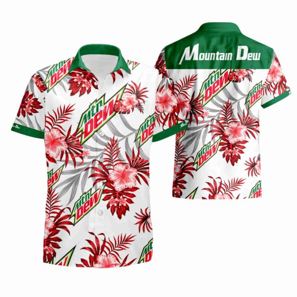 Mountain Dew Hawaiian Shirt Bbs summer shirt Jezsport.com