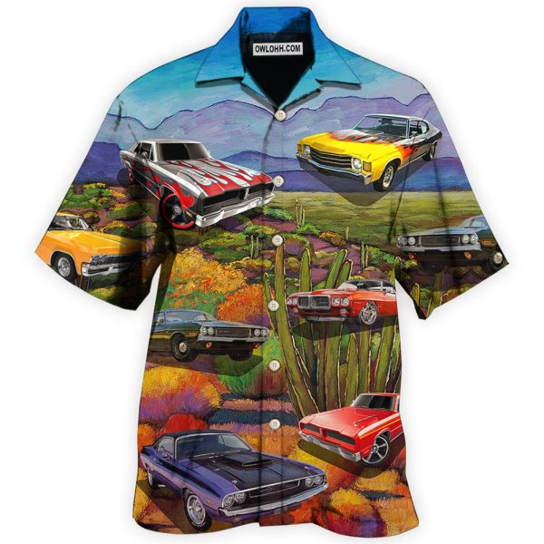 Car Landscape Style - Hawaiian Shirt Jezsport.com