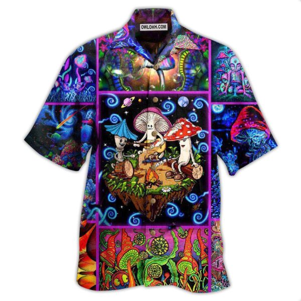 Mushroom Into The Woods I Go To Lose My Mind And Find My Soul - Hawaiian Shirt Jezsport.com