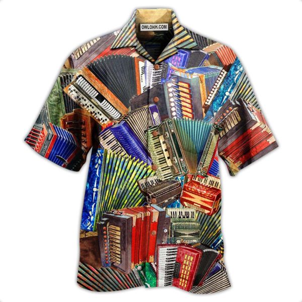 Accordion Music To Me You Are Awesome - Hawaiian Shirt Jezsport.com