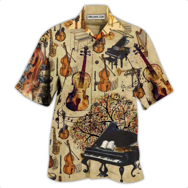 Music All My Life Love It - Hawaiian Shirt Jezsport.com