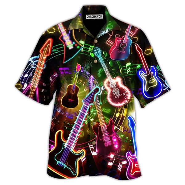 Guitar All You Need Is A Guitar - Hawaiian Shirt Jezsport.com