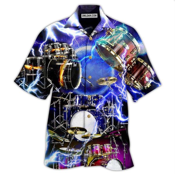 Drum Is My Cardio Lighting Style - Hawaiian Shirt Jezsport.com