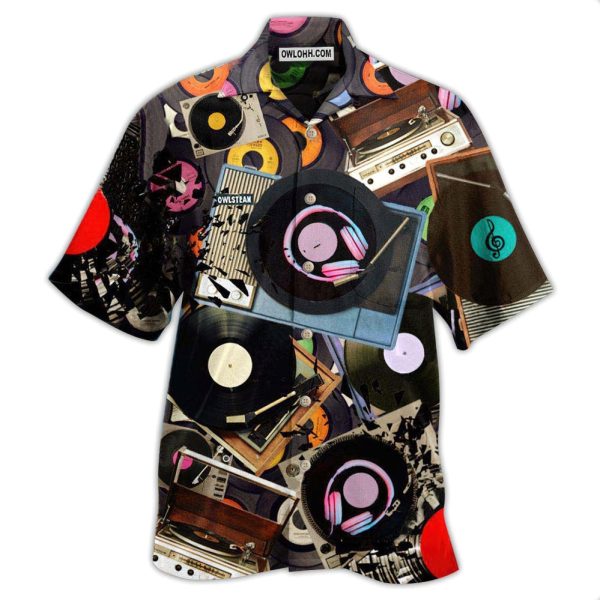 Music Every Sha-la-la Melody On Record Players - Hawaiian Shirt Jezsport.com