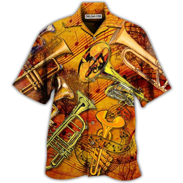 Saxophone Music Happiness Amazing - Hawaiian Shirt Jezsport.com