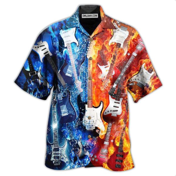 Guitar Is Therapy Is Life - Hawaiian Shirt Jezsport.com