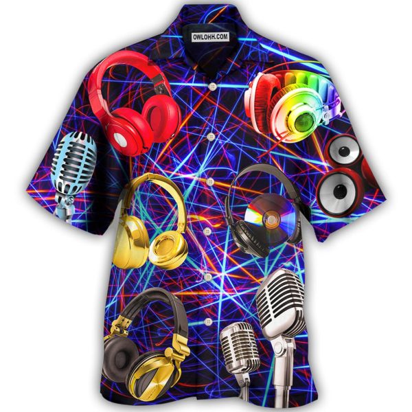 Music Is My Life Style - Hawaiian Shirt Jezsport.com