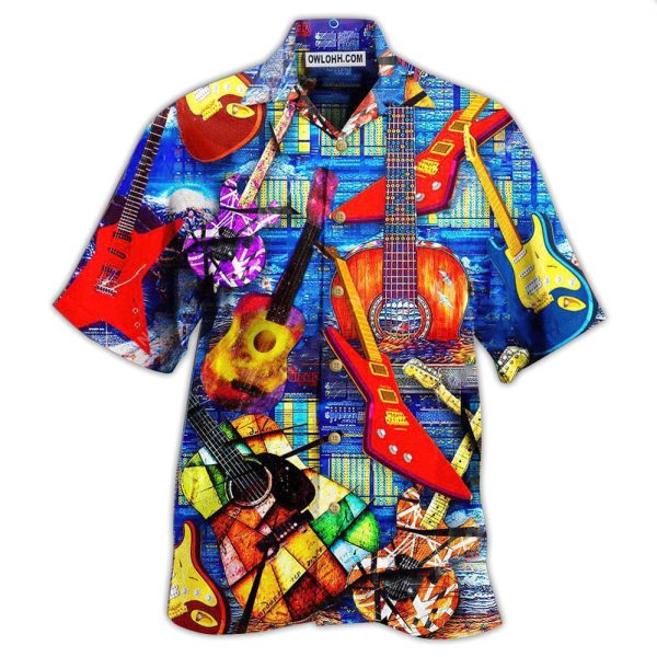 Guitar Life Is Full Of Choices And I Choose - Hawaiian Shirt Jezsport.com