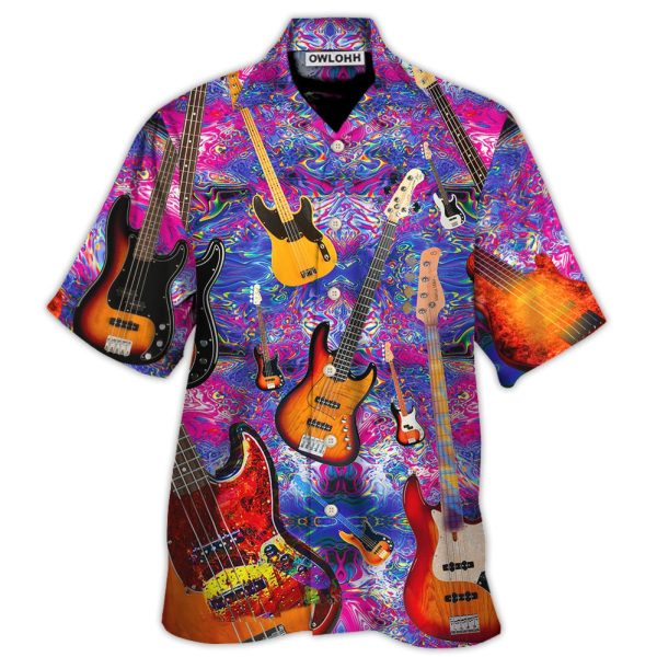 Guitar Life Love Purple Style - Hawaiian Shirt Jezsport.com