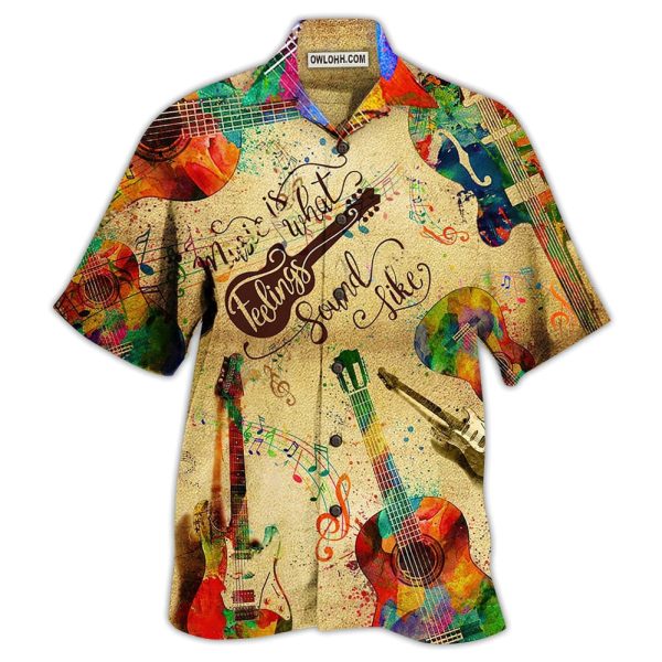 Guitar Can Sing - Hawaiian Shirt Jezsport.com