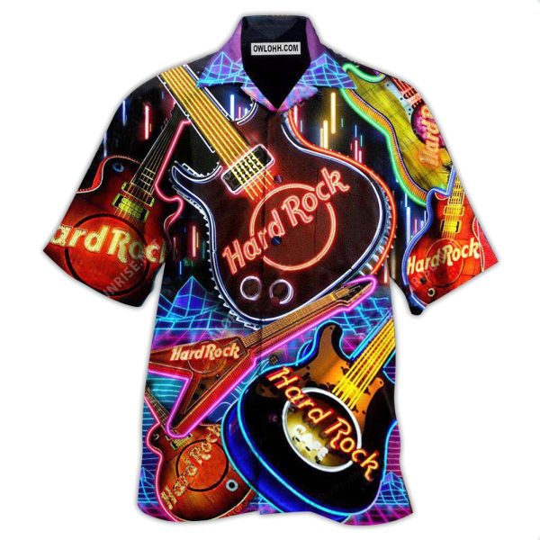 Guitar Our Hearts Have Beats - Hawaiian Shirt Jezsport.com