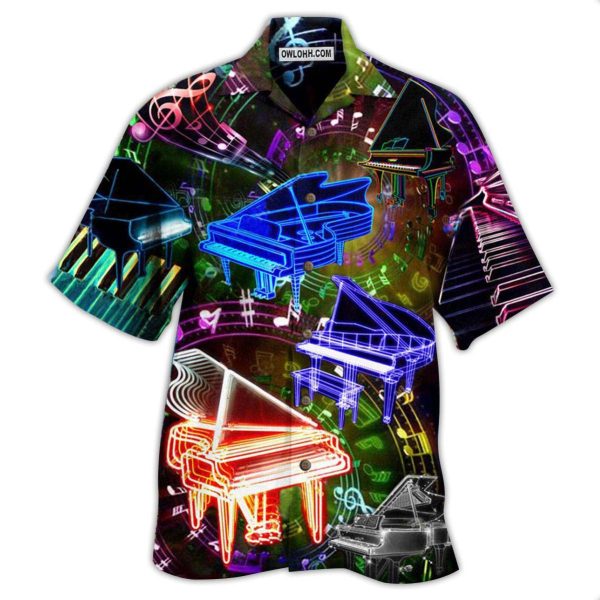 Piano Music Piano Speaks - Hawaiian Shirt Jezsport.com