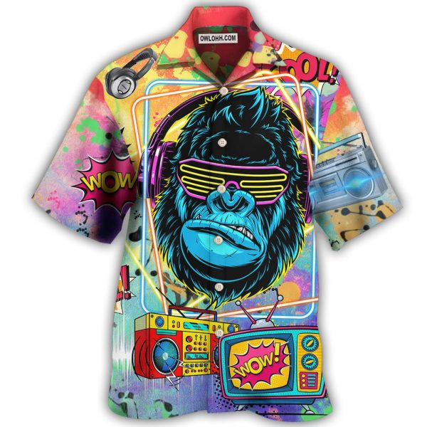 Music So Cool Happiness - Hawaiian Shirt Jezsport.com