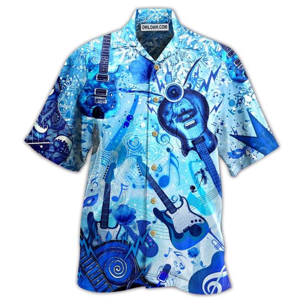 Guitar Music So Cool Style - Hawaiian Shirt Jezsport.com