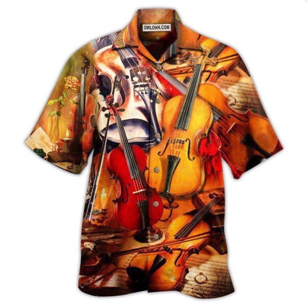 Violin Music Is My Passion - Hawaiian Shirt Jezsport.com