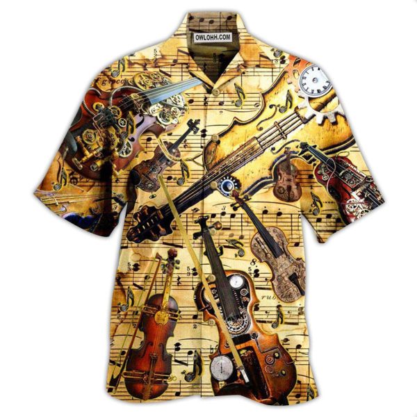 Violin Music Violin Speaks - Hawaiian Shirt Jezsport.com