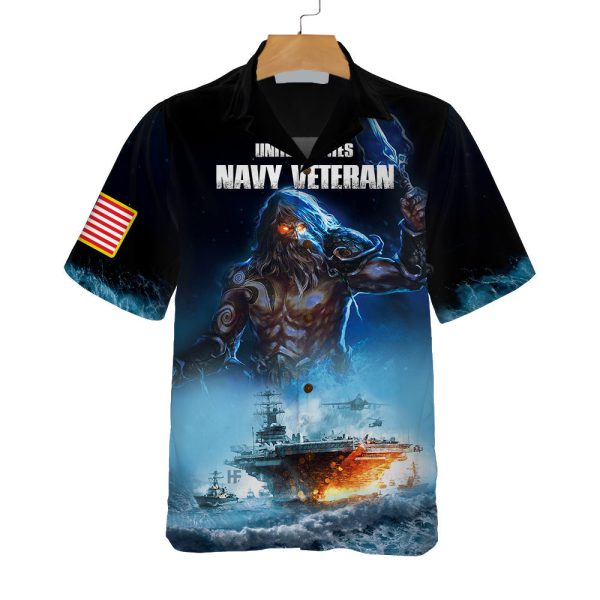 Veteran Navy Veteran Hawaiian Shirt, Proud Veteran Shirt Jezsport.com