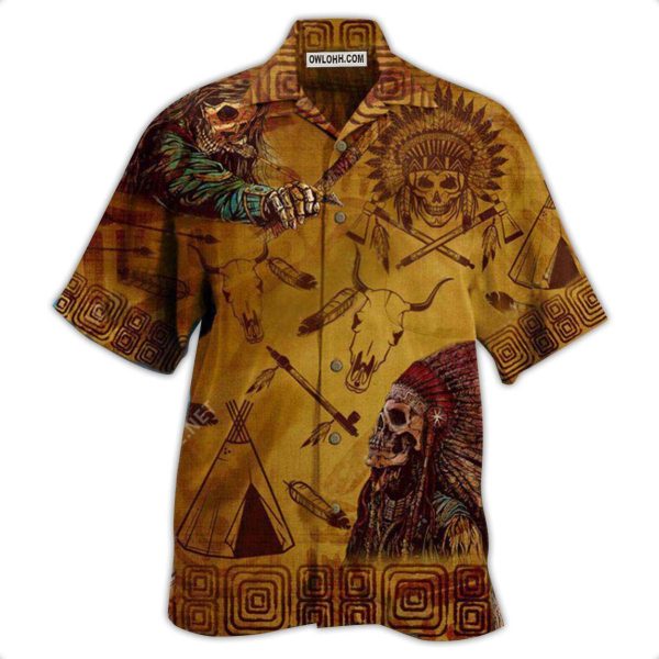 Native America Spirit Of A Nation Vintage - Hawaiian Shirt Jezsport.com