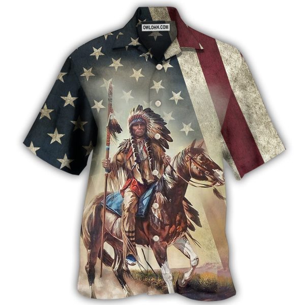 Native Horses Protect Place America - Hawaiian Shirt Jezsport.com