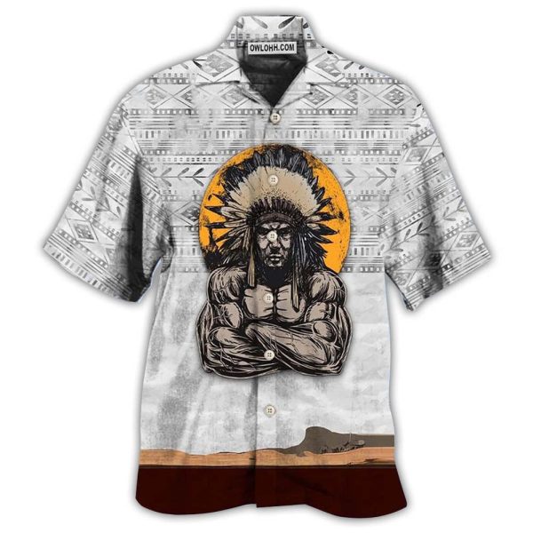 Native Human Stronger Angry Cool - Hawaiian Shirt Jezsport.com