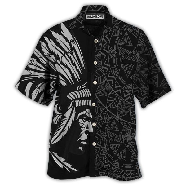 Native Man Still Here Still Strong Cool Style - Hawaiian Shirt Jezsport.com